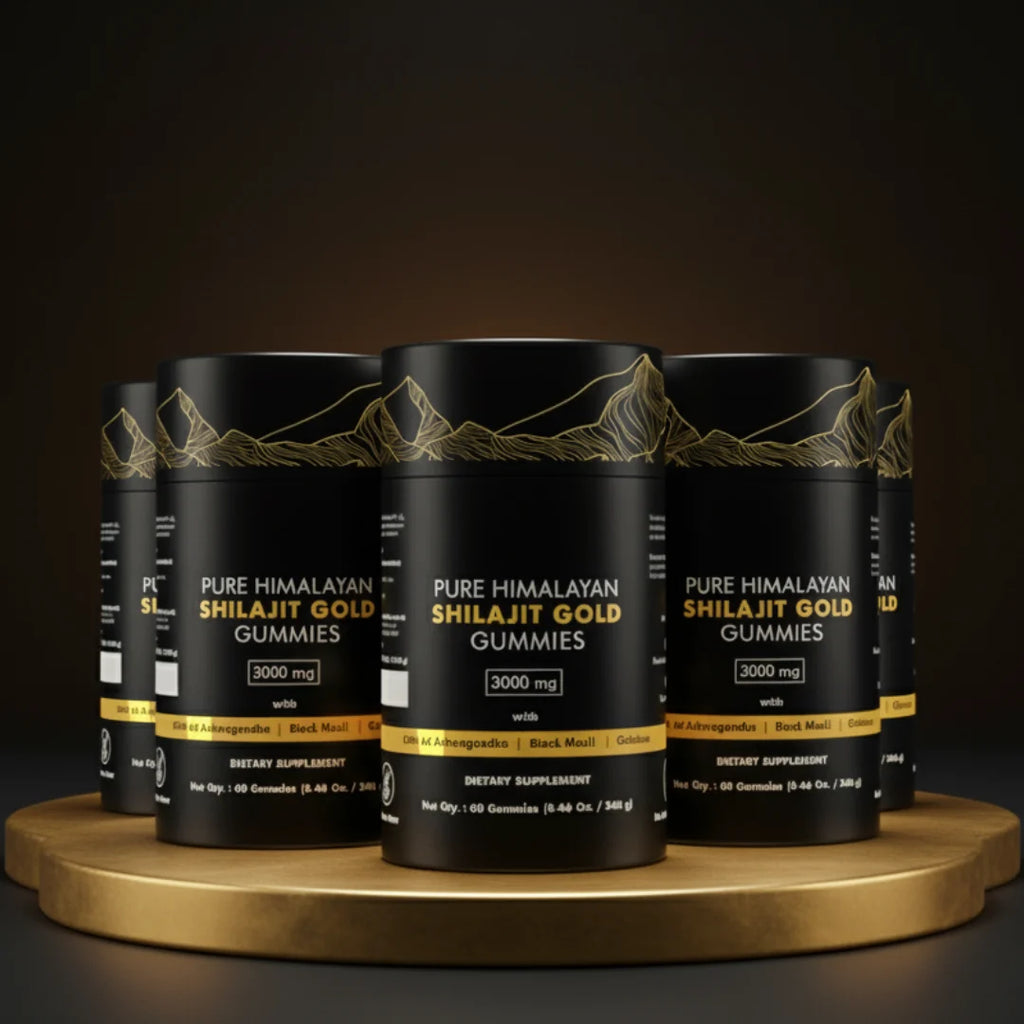Pure Himalayan Shilajit Gold Gummies Supplement