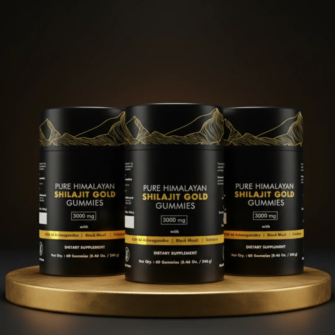 Pure Himalayan Shilajit Gold Gummies Supplement
