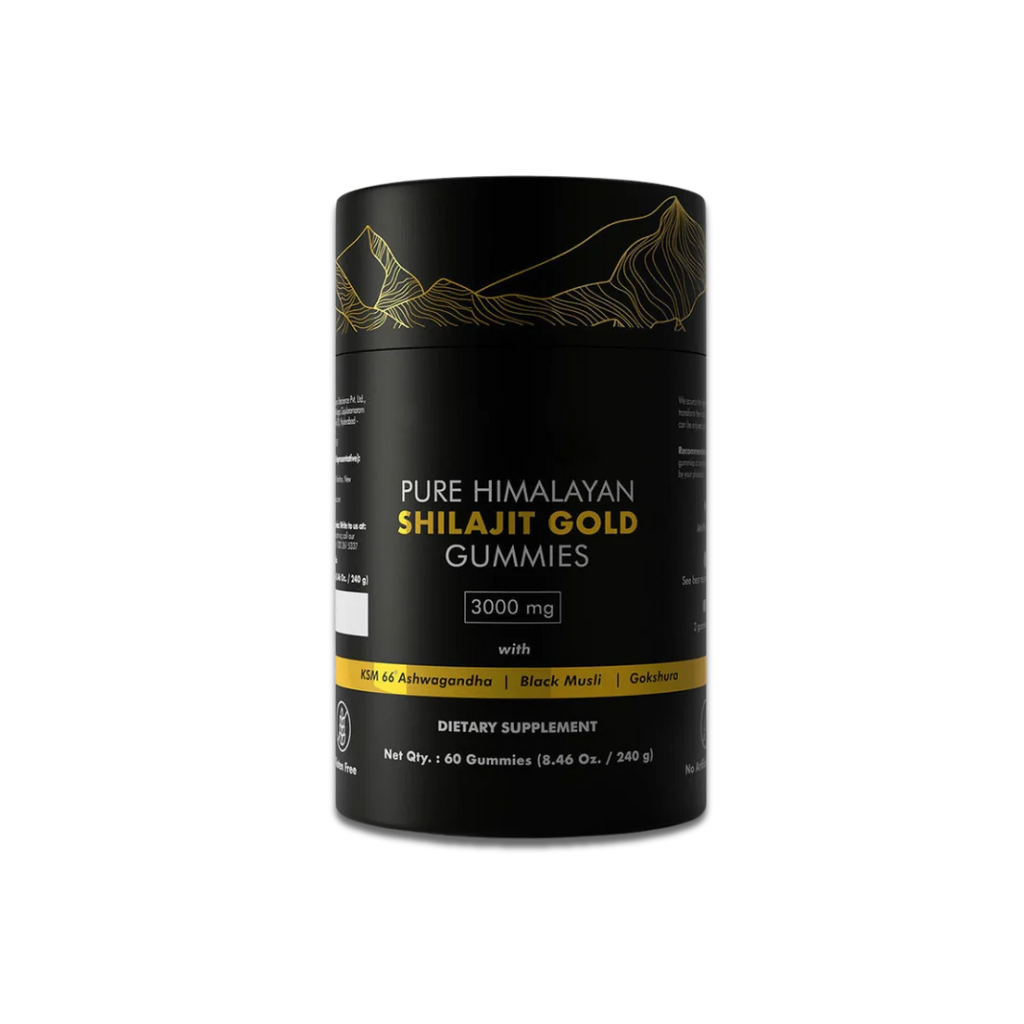 Pure Himalayan Shilajit Gold Gummies Supplement
