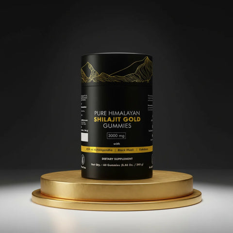 Pure Himalayan Shilajit Gold Gummies Supplement