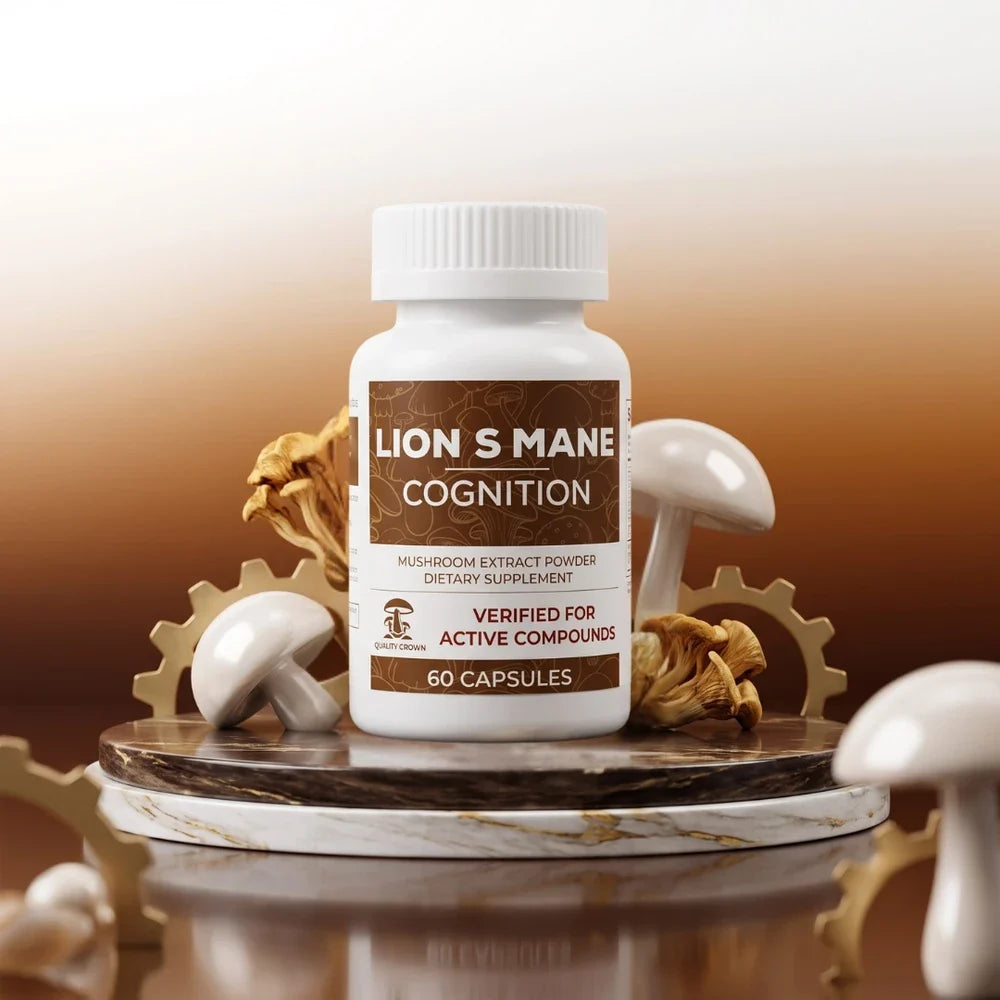 Lion's Mane Cognition Mushroom Extract Capsules