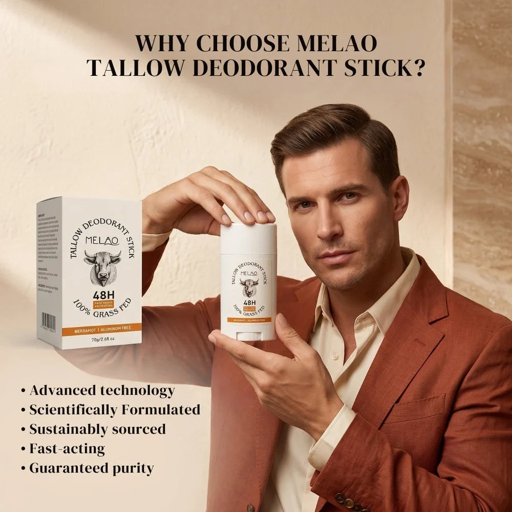 Tallow Deodorant Stick Odor Relief Supplement