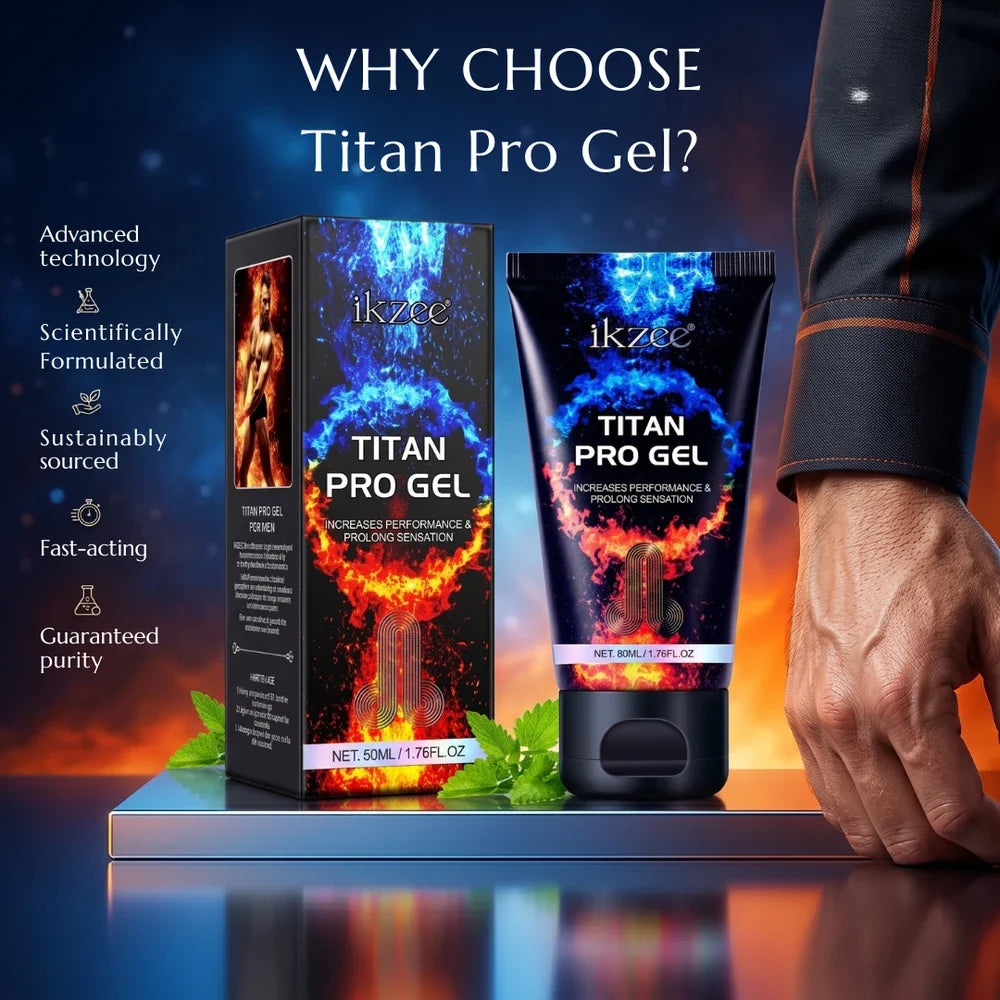 Titan Pro Gel Vitality Supplement