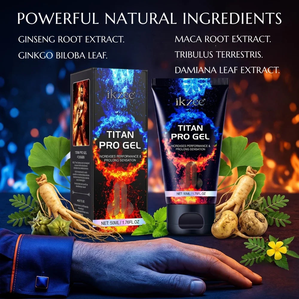 Titan Pro Gel Vitality Supplement