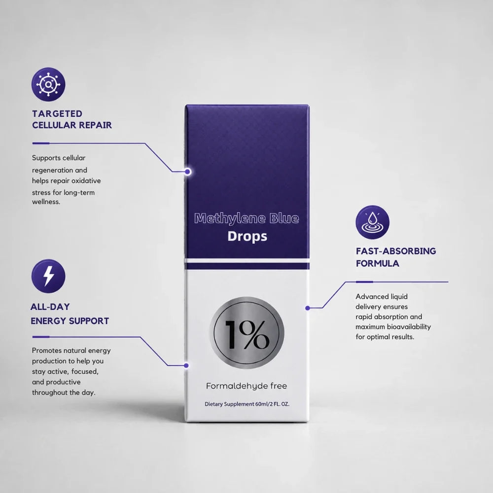 Methylene Blue Mental Clarity and Focus Supplement