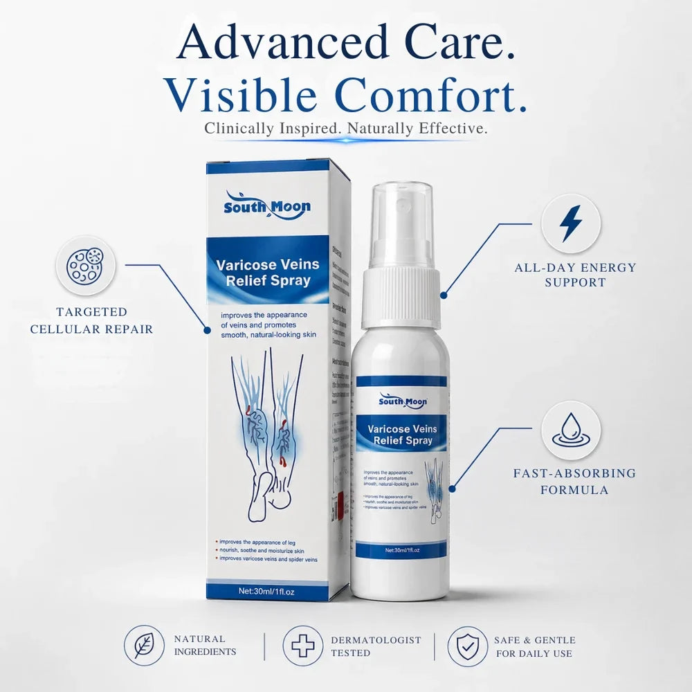 Varicose Veins Relief Spray Vitality Supplement