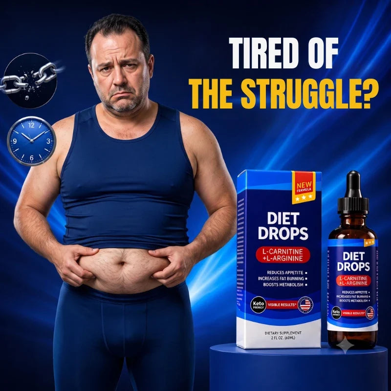 Diet Drops L-Carnitine L-Arginine Fat Burner Supplement