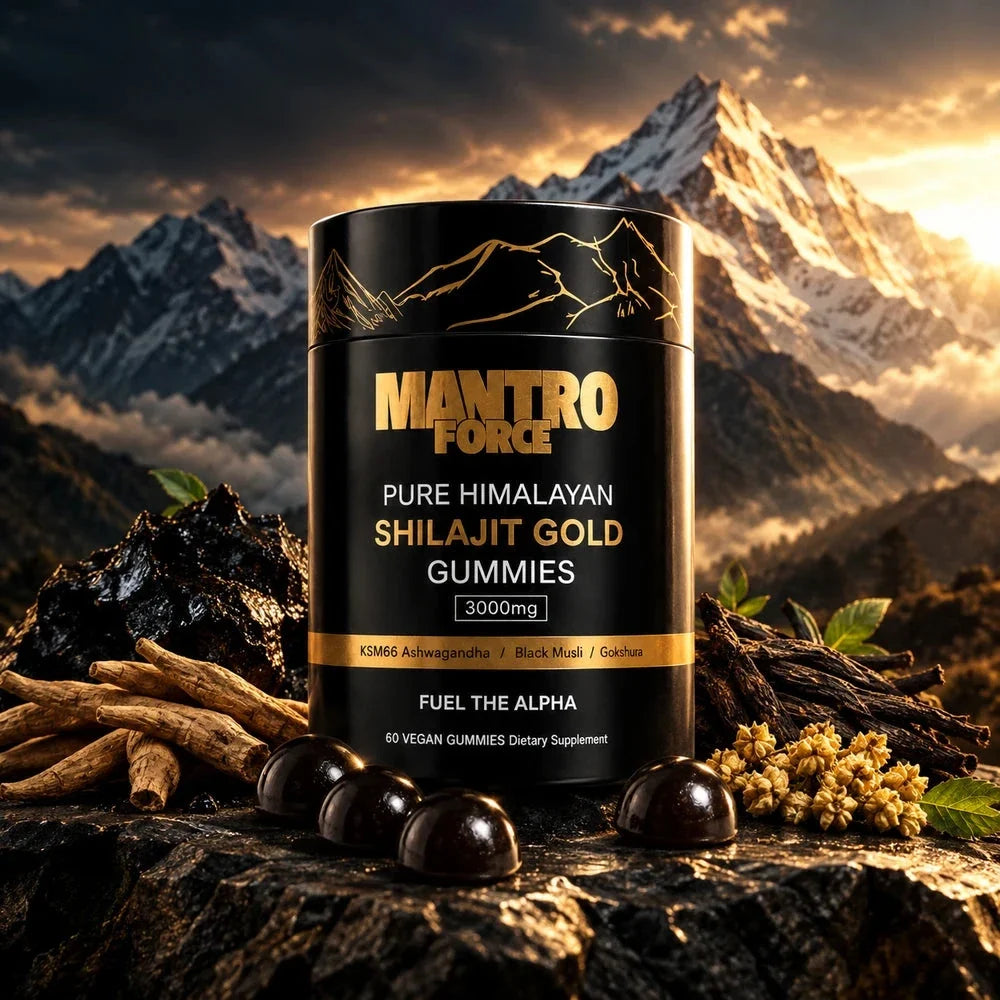 Pure Himalayan Shilajit Gold Gummies Supplement