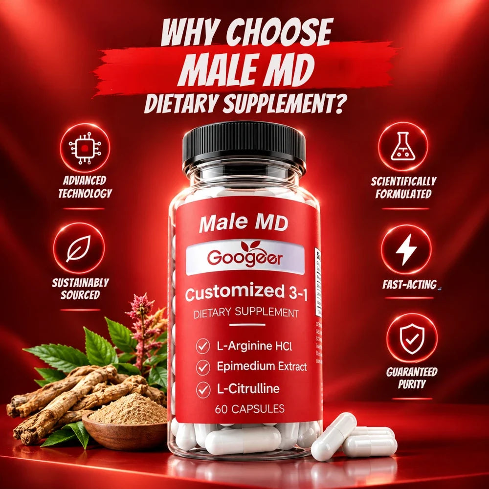 Male MD Stamina and Vitality Men's Health Supplement