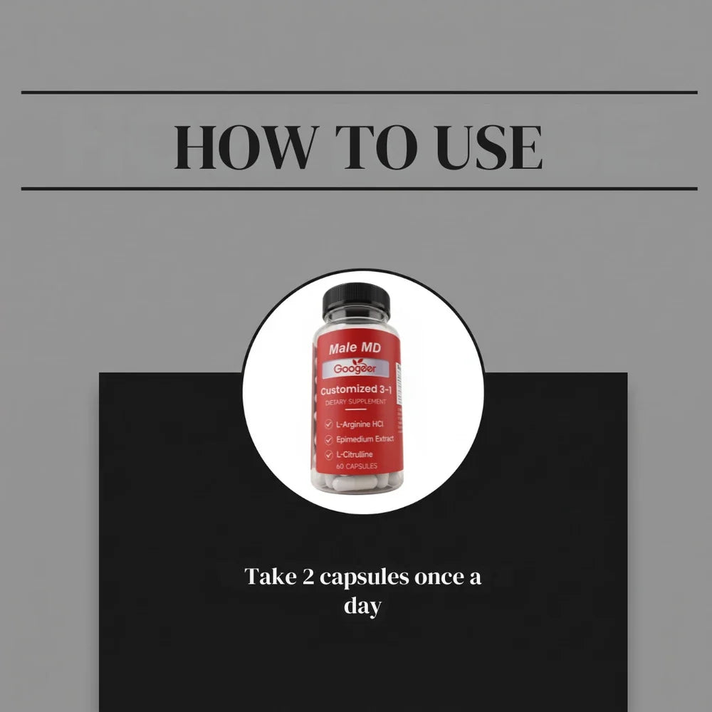Male MD Stamina and Vitality Men's Health Supplement