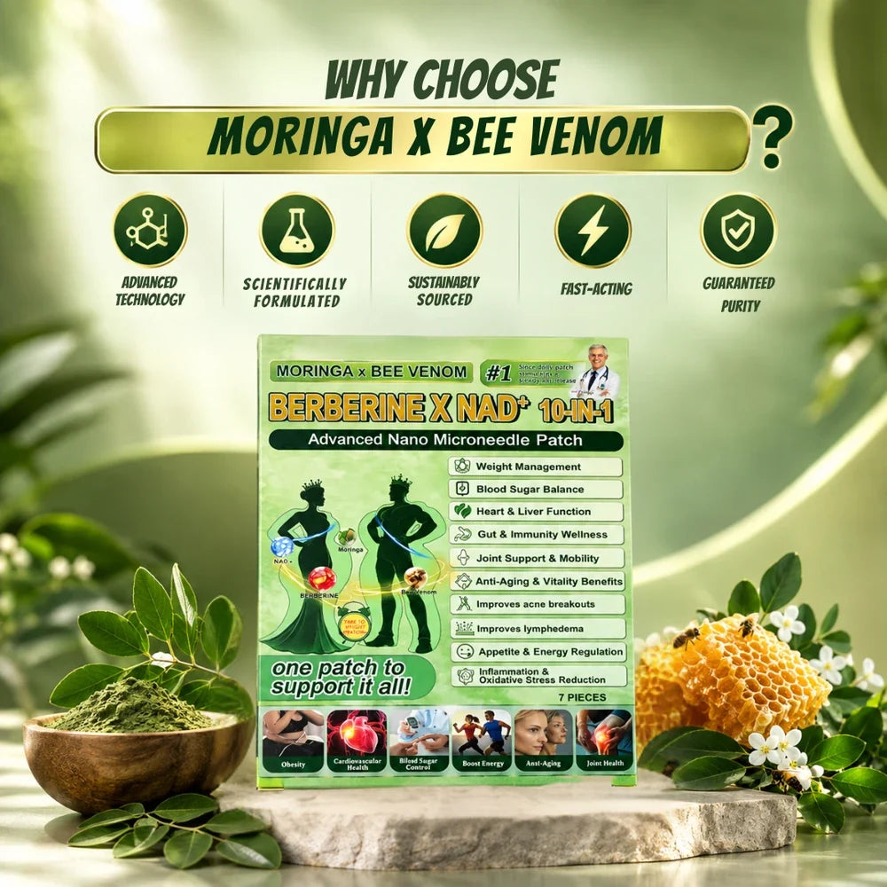 Moringa X Bee Venom 10 in 1 Fat Burning Supplement