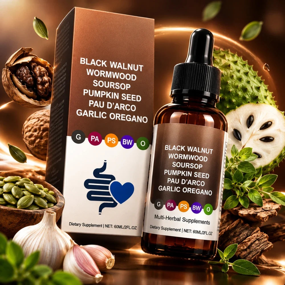 Multi Herbal Intestinal Detox Vitality Supplement