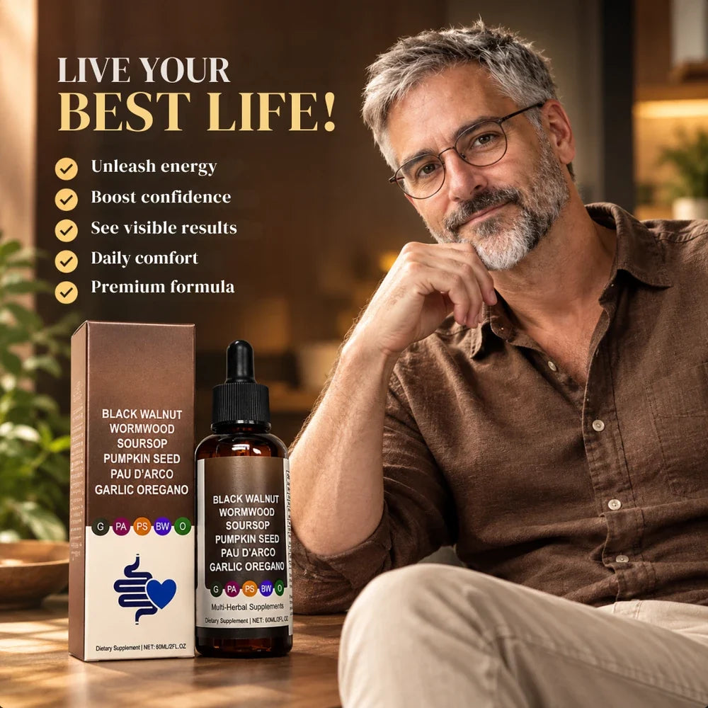 Multi Herbal Intestinal Detox Vitality Supplement