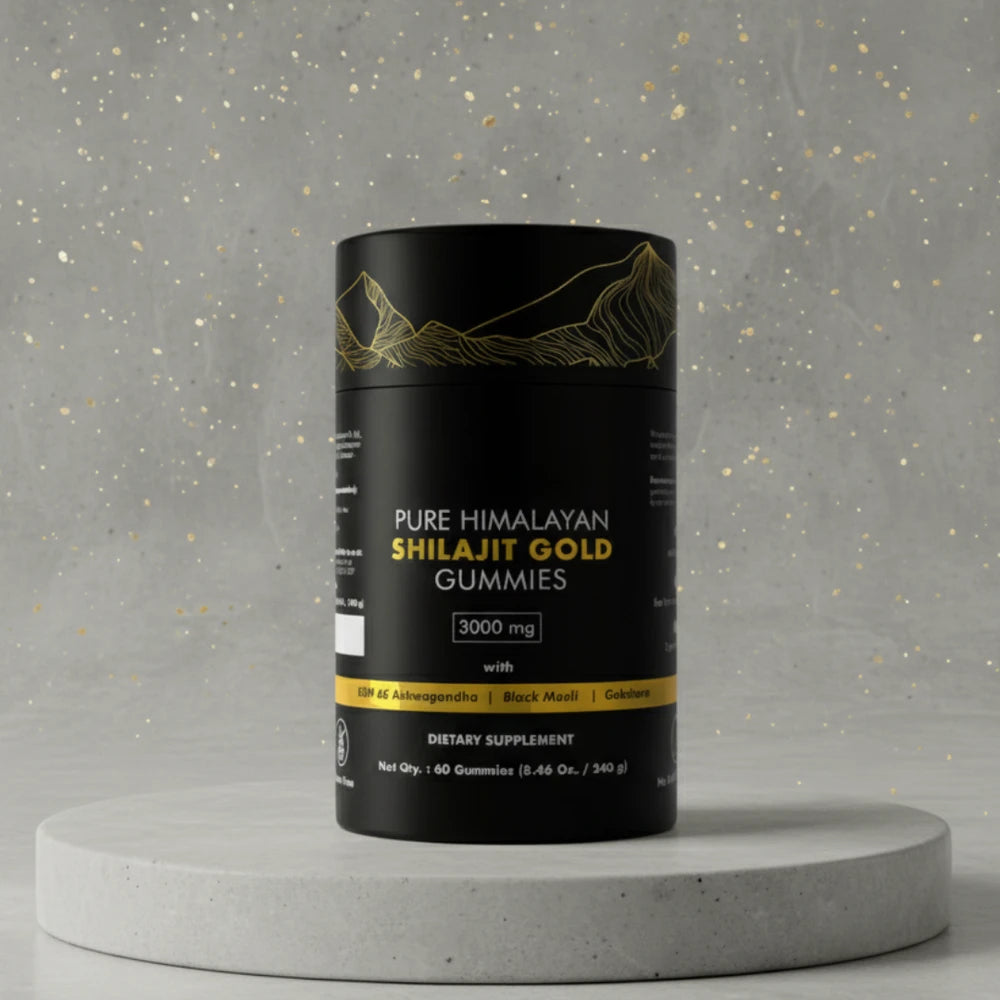 Pure Himalayan Shilajit Gold Gummies Supplement