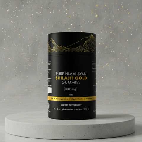 Pure Himalayan Shilajit Gold Gummies Supplement