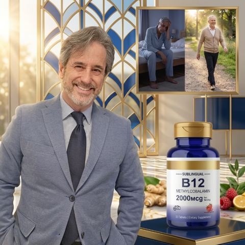Methylcobalamin B12 Dietary Supplement Capsules for Energy Support