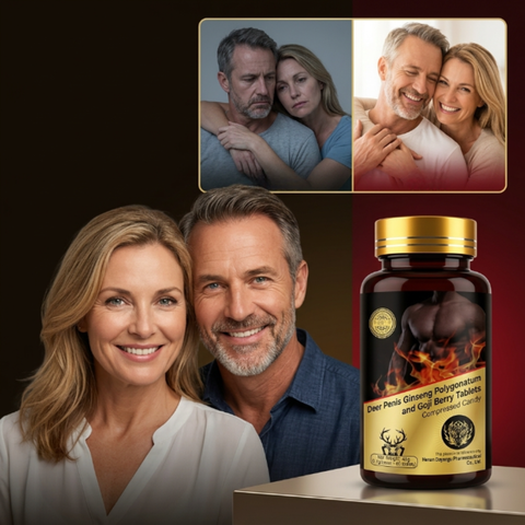 Deer Penis Ginseng Polygonatum Goji Berry Male Vitality Tablets