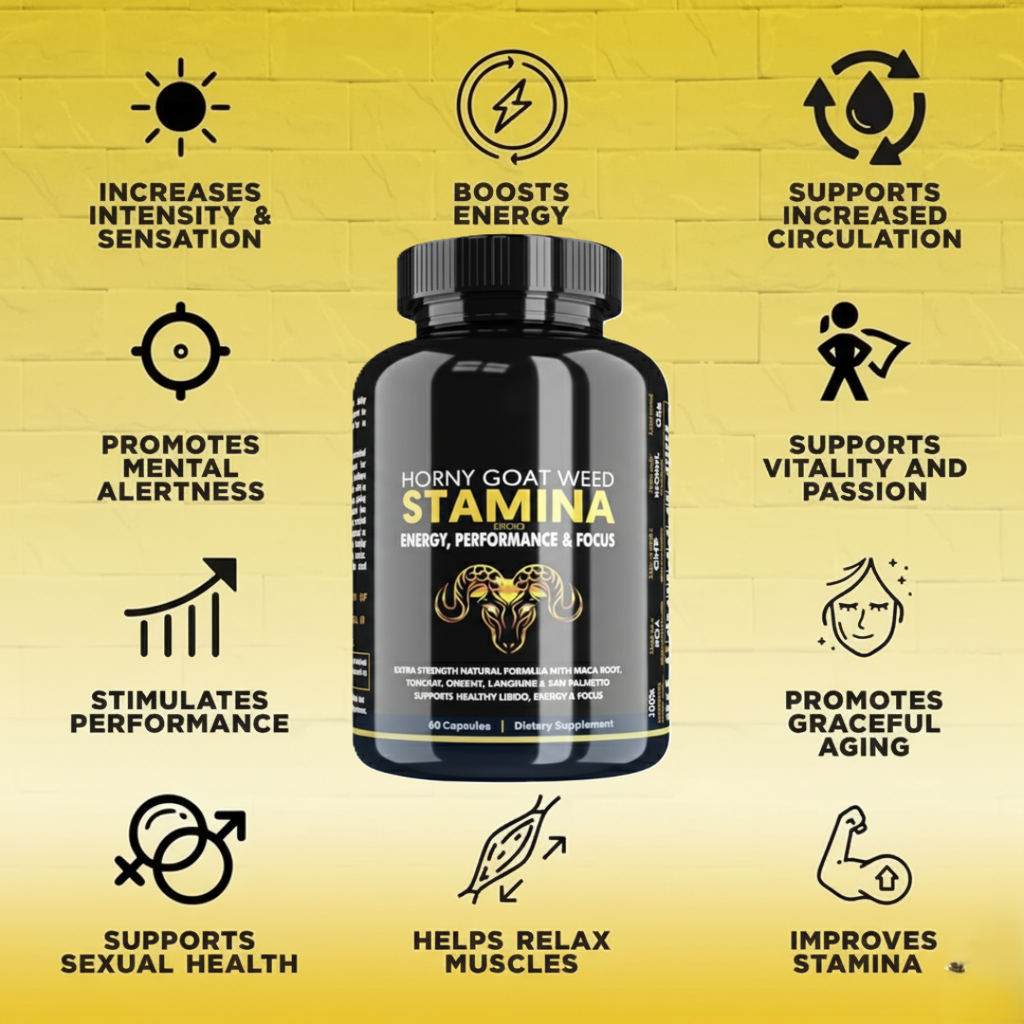 Horny Goat Weed Vitality Supplement