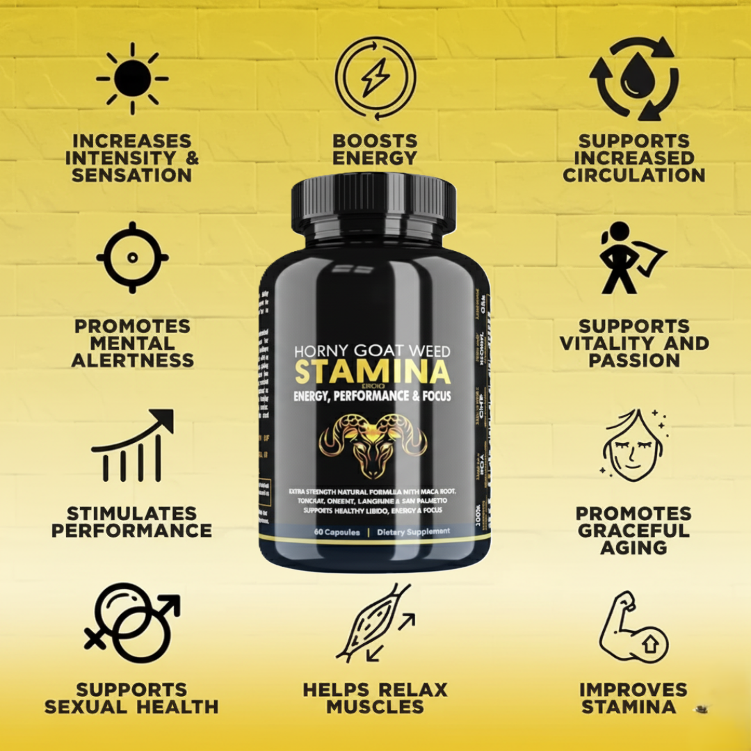 Horny Goat Weed Vitality Supplement