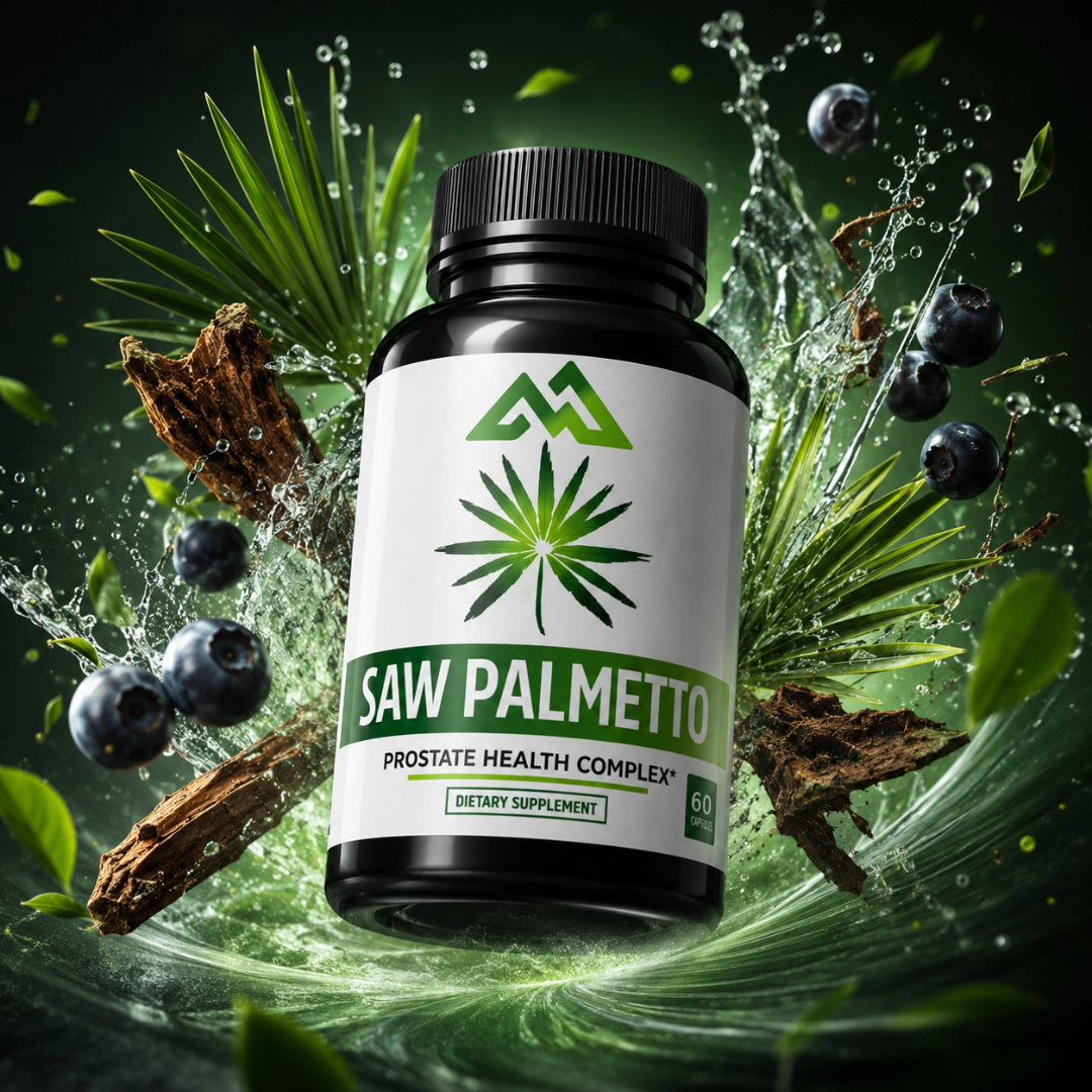 Saw Palmetto Prostate Health Complex for Urinary Flow Support