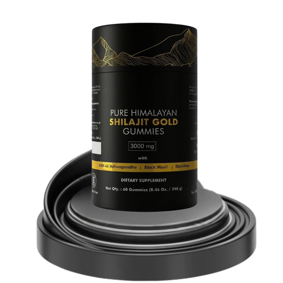 Pure Shilajit Vitality Gummies Supplement