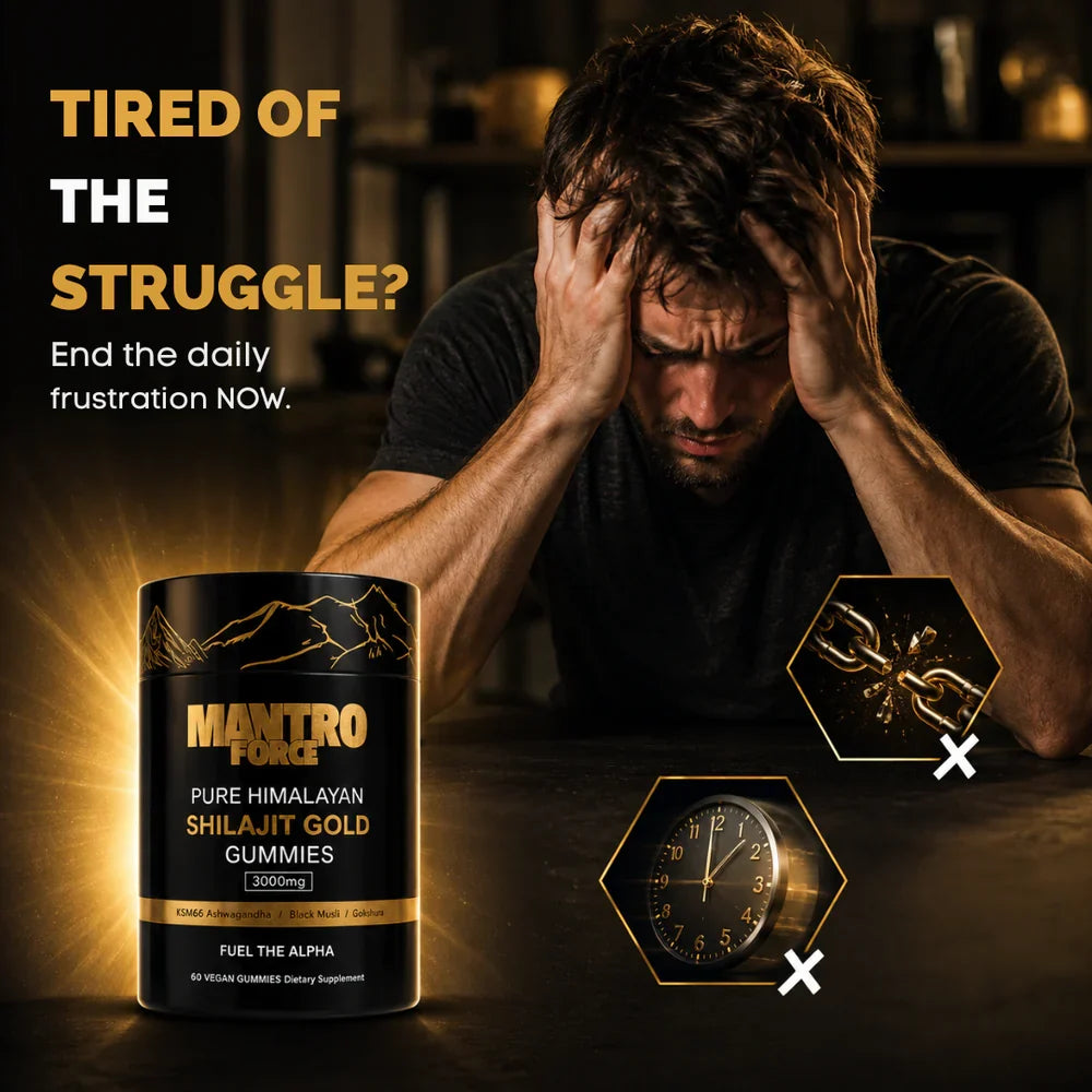 Pure Shilajit Gummies Stamina Supplement
