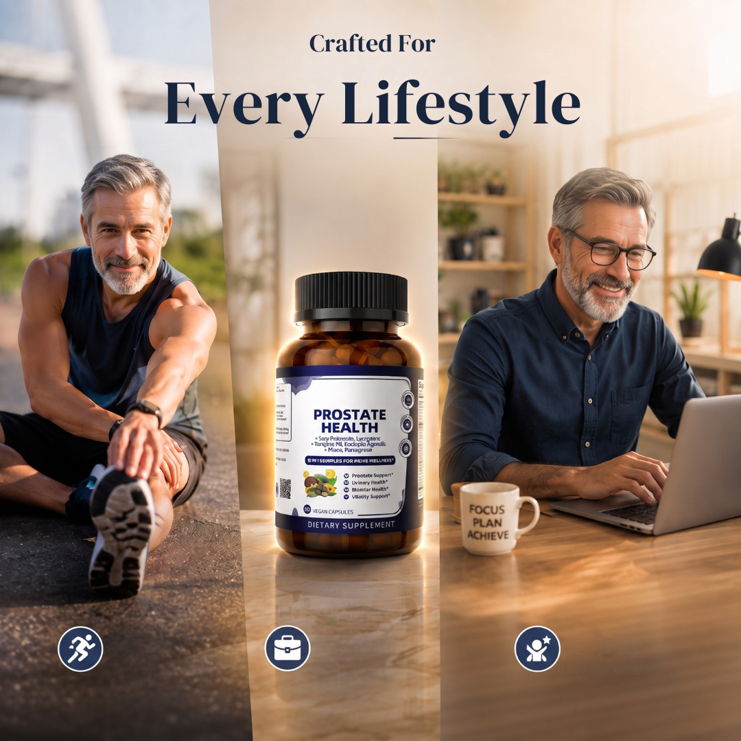Prostate Health Bladder Control Vitality Supplement
