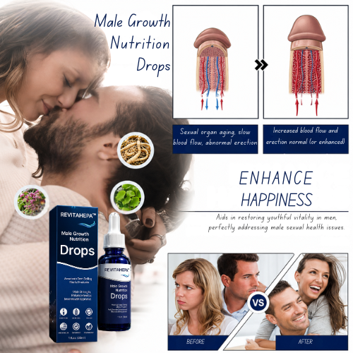 Male Growth Nutrition Drops Vitality Supplement