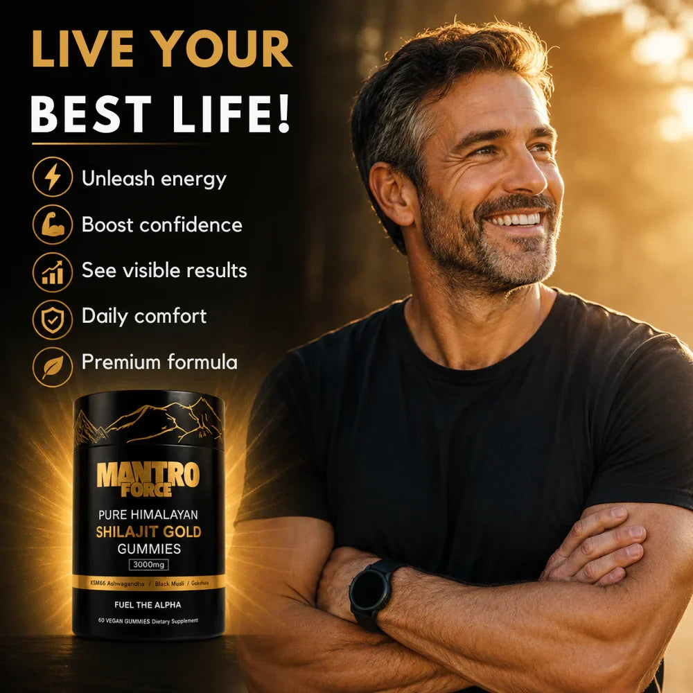 Pure Shilajit Gummies Stamina Supplement