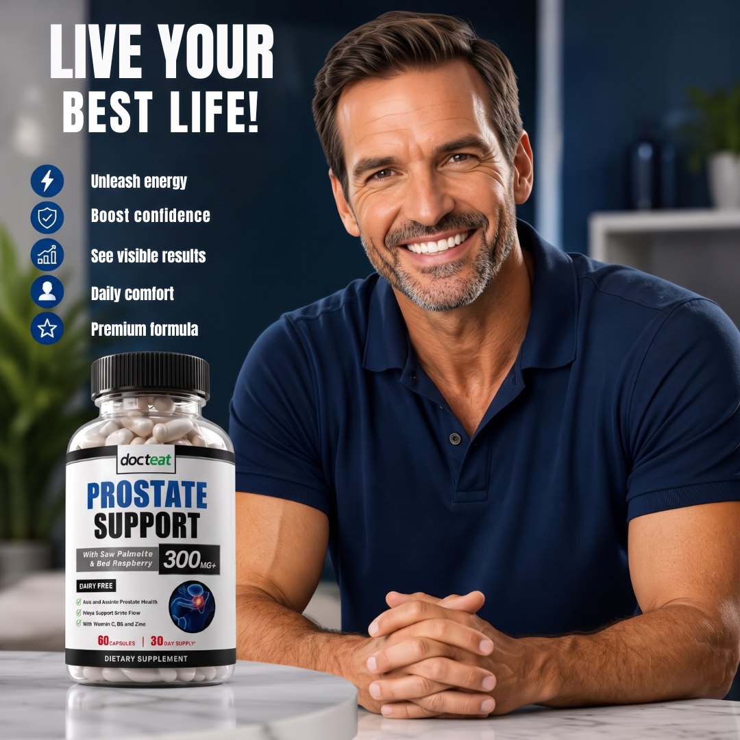 Prostate Support Bladder Control Urinary Flow Health Supplement