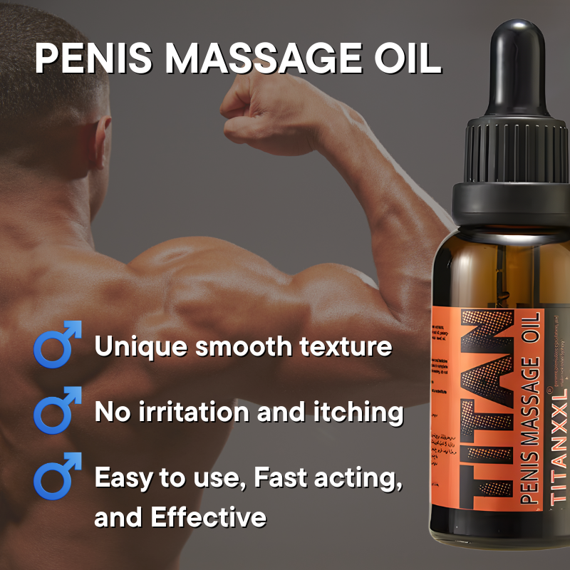 Men's Massage Oil Stamina Supplement