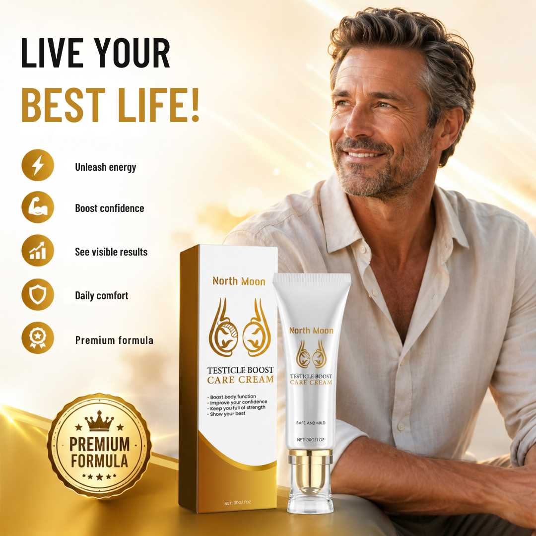 Testicle Boost Care Cream Male Vitality Supplement