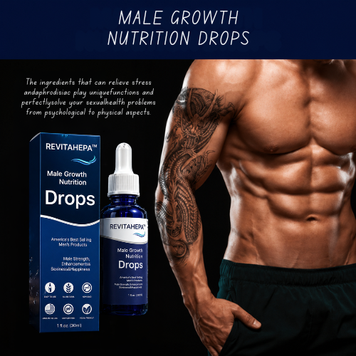 Male Growth Nutrition Drops Vitality Supplement
