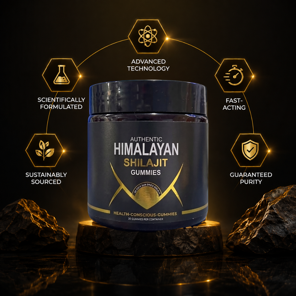 Authentic Himalaya Shilajit Gummies Supplement