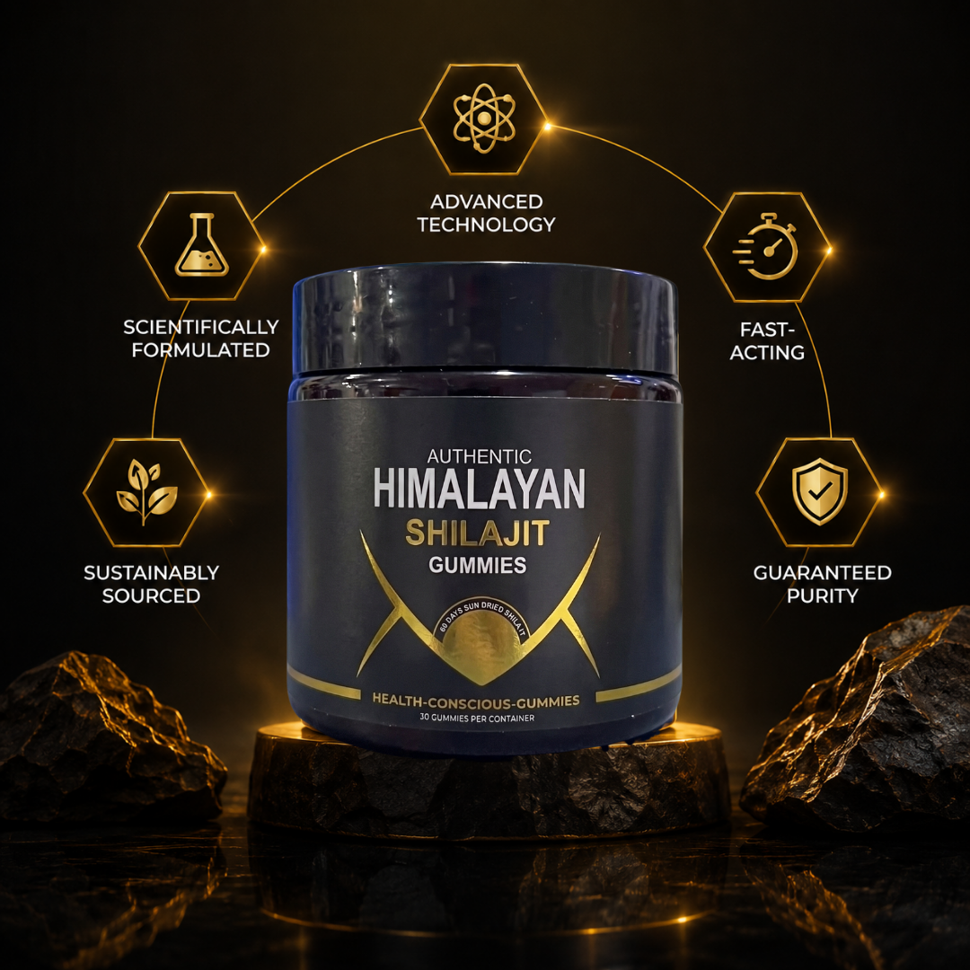 Authentic Himalaya Shilajit Gummies Supplement
