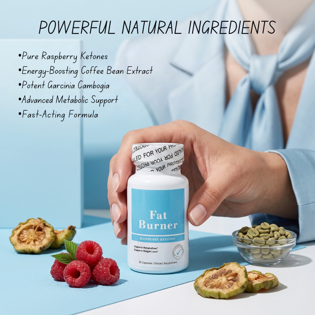 Fat Burner Raspberry Ketones Weight Loss Supplement