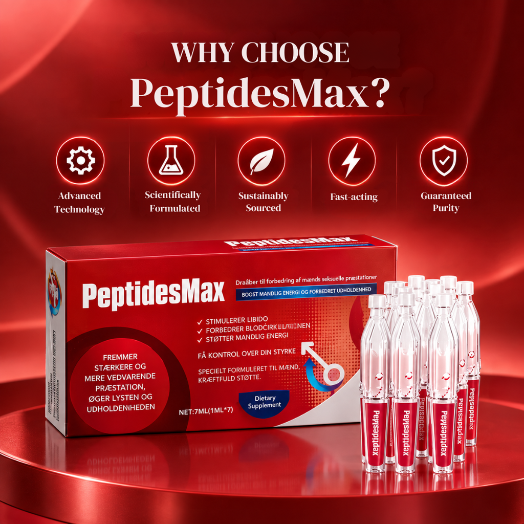 PeptidesMax Male Performance Vitality Supplement