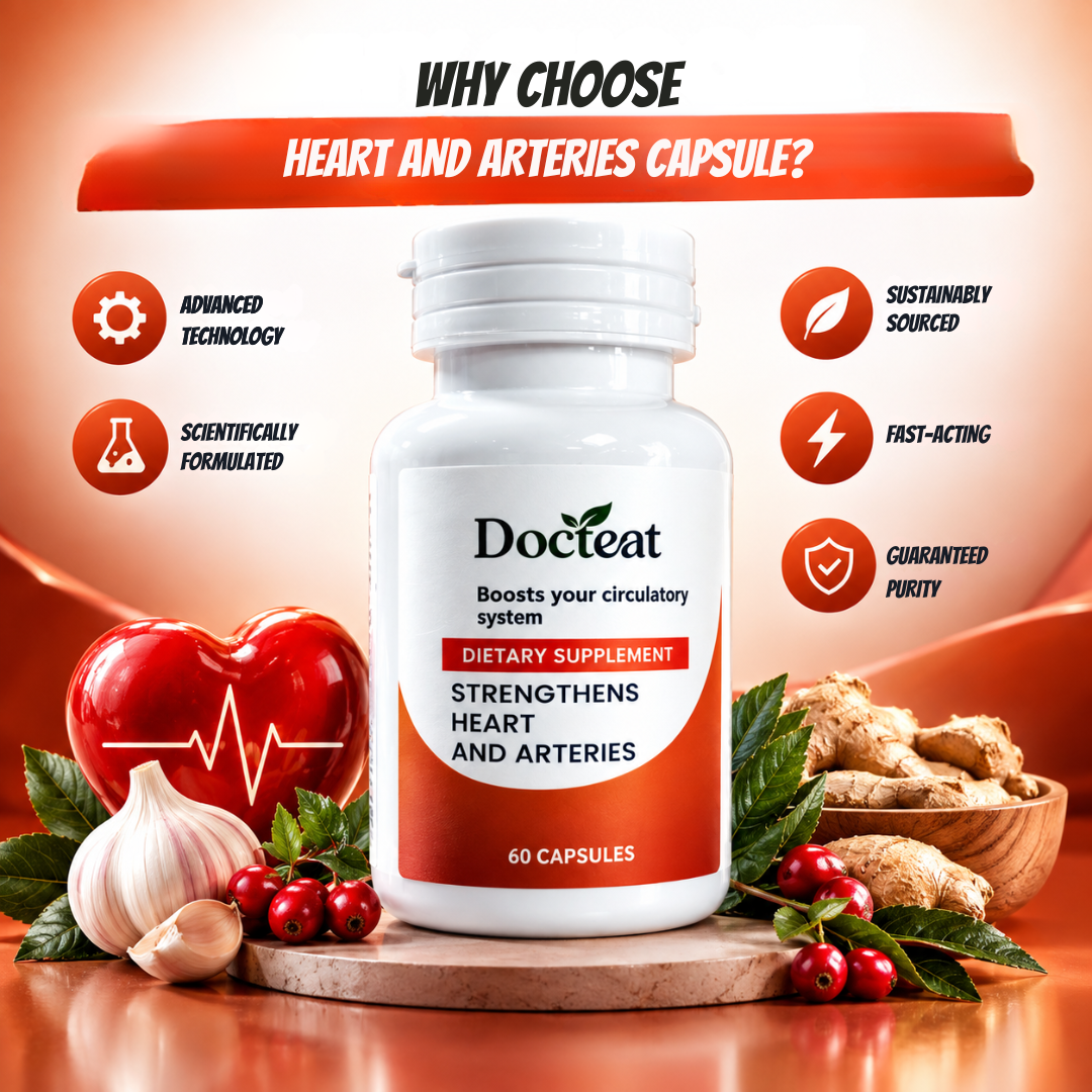 Heart and Arteries Cardiovascular and Vessel Health Capsules