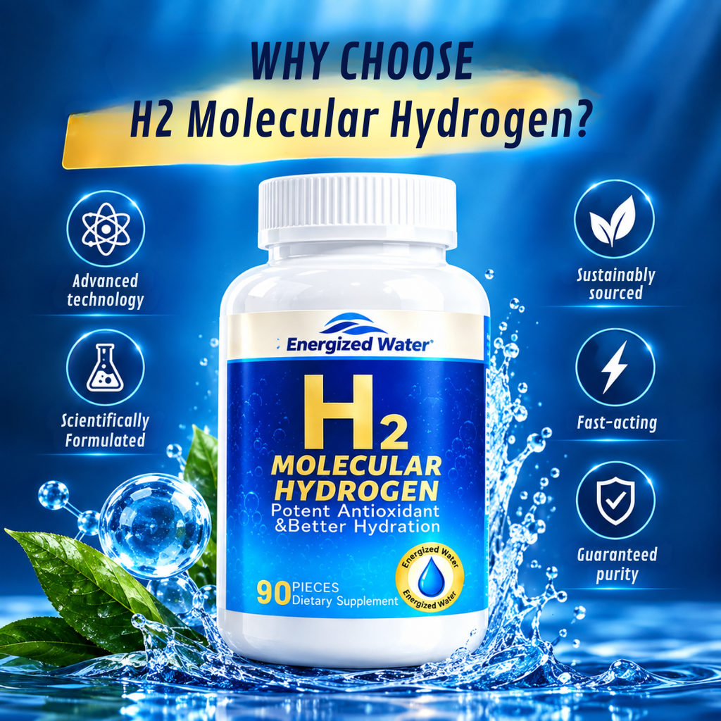 Molecular Hydrogen Cellular Energy Recovery Supplement