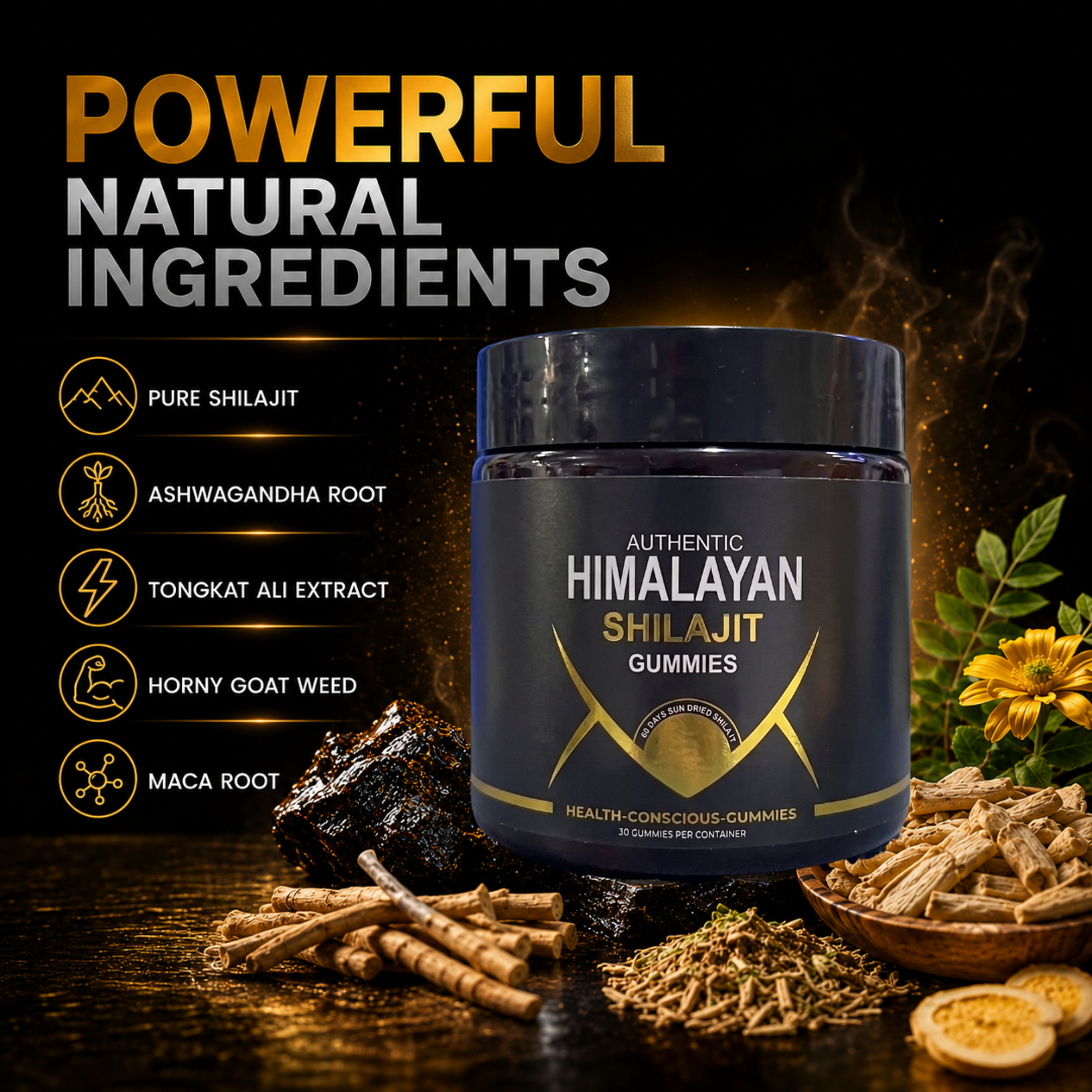 Authentic Himalaya Shilajit Gummies Supplement