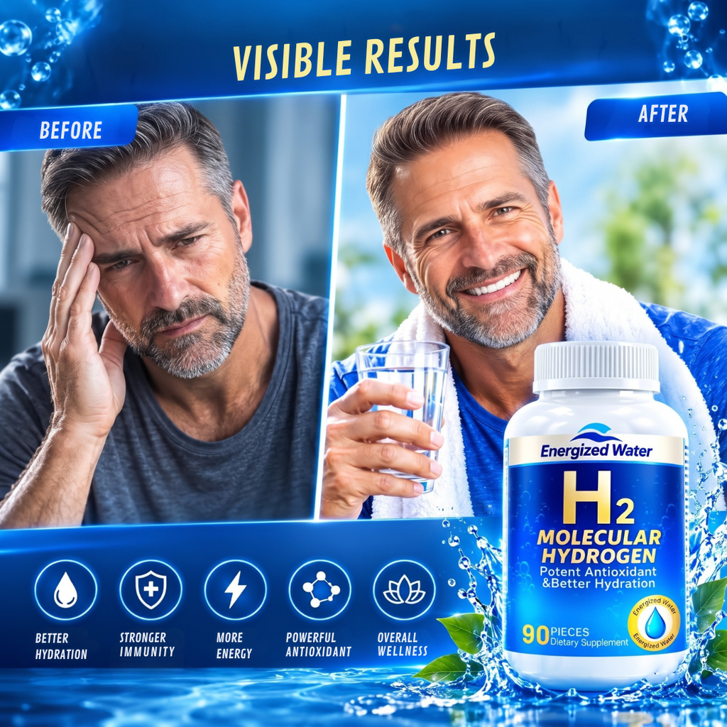 Molecular Hydrogen Cellular Energy Recovery Supplement
