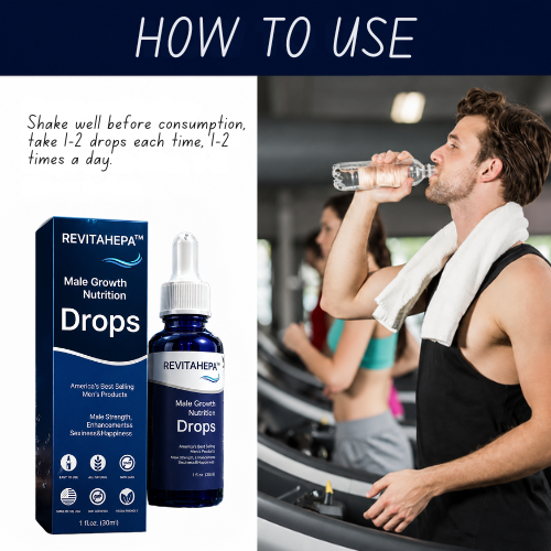 Male Growth Nutrition Drops Vitality Supplement