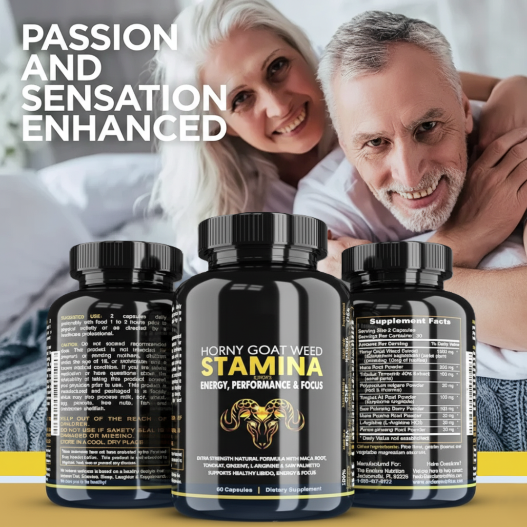Horny Goat Weed Vitality Supplement