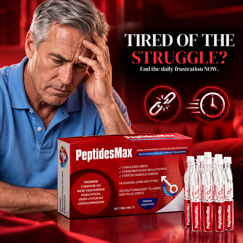 PeptidesMax Male Performance Vitality Supplement