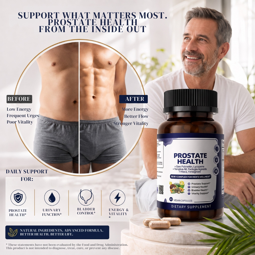 Prostate Health Bladder Control Vitality Supplement