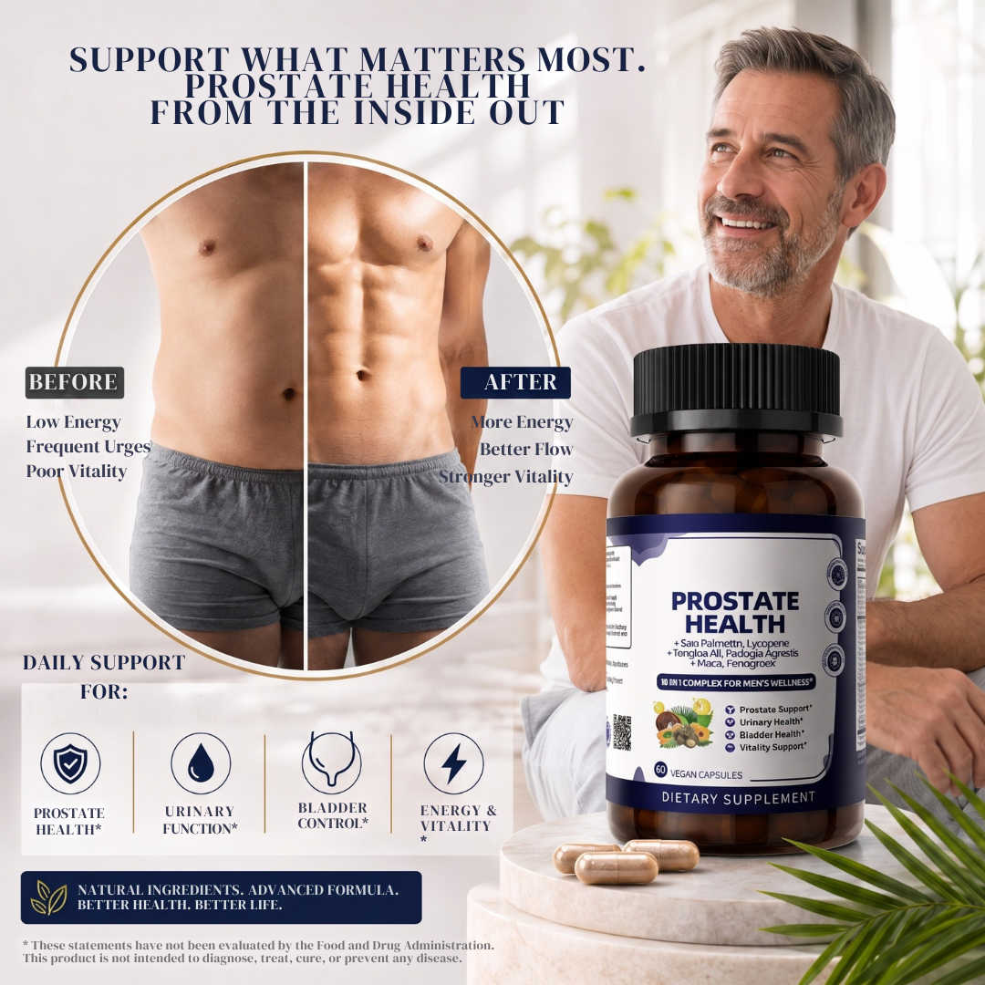 Prostate Health Bladder Control Vitality Supplement