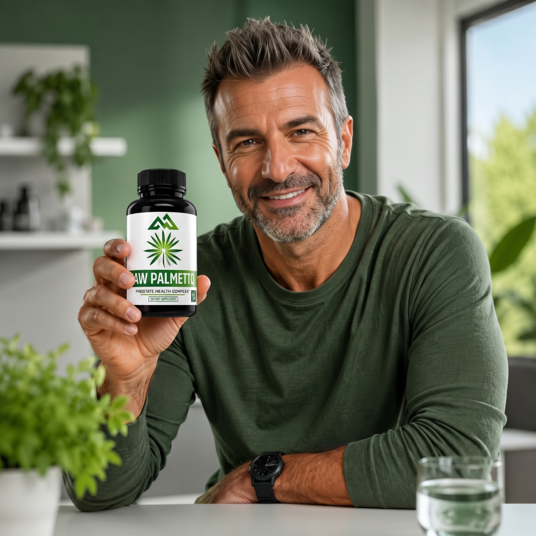Saw Palmetto Prostate Health Complex for Urinary Flow Support