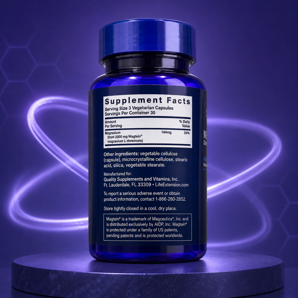 Magnesium L-Threonate Brain Support Supplement