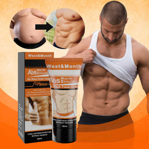 Abs Muscle Stimulator Six Pack Toner Cream Supplement