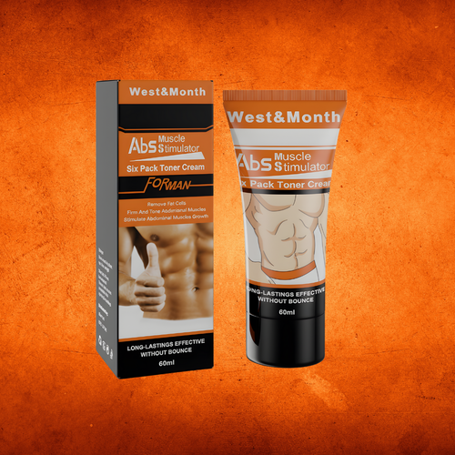 Abs Muscle Stimulator Six Pack Toner Cream Supplement